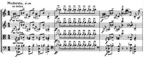 Bartok Quartet 6 gesture excerpt