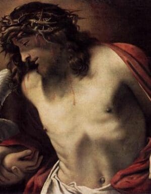 "Christ Wearing The Crown Of Thorns, Supported By Angels" (1585-1587) — Annibale Carracci