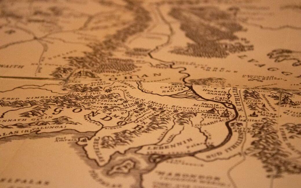 Middle Earth Map